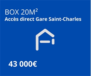 parking-box à la vente -   13003  MARSEILLE 3E ARRONDISSEMENT, surface 20 m2 vente parking-box - APR740675